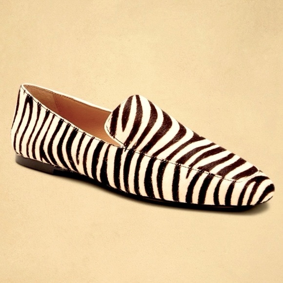 Banana Republic Shoes - Banana Republic Zebra Print Women’s Loafers Size 8